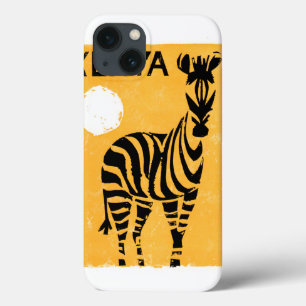Coques Pour iPhone Kenya Afrique Poster Vintage voyage restauré