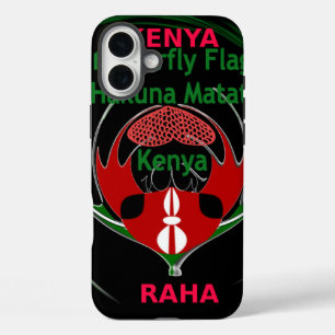 Coque Pour iPhone 16 Plus Kenya joie, pas de problème