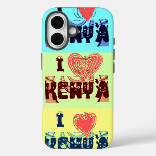 Coques iPhone 16 Kenya Travel Souvenir Pop