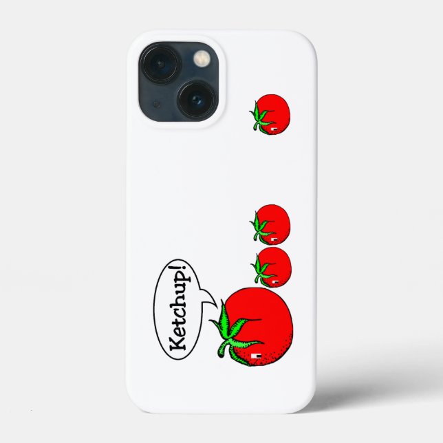 Coques Case-Mate iPhone Ketchup Joke (Verso)