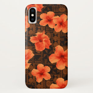 Coque Case-Mate Pour iPhone Ketmie hawaïenne tropicale de Tapa de Kalalau