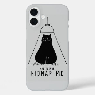 Coque Pour iPhone 16 Plus Kidnap kitty