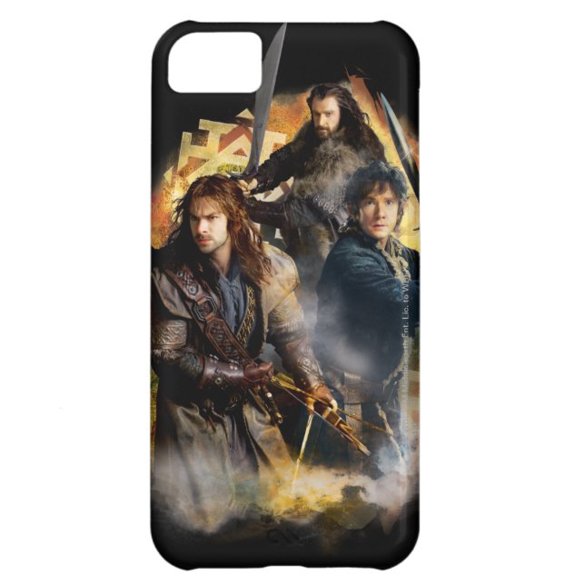 Coques Case-Mate iPhone Kili, BILBO BAGGINS™, & THORIN OAKENSHIELD™ Art (Dos)