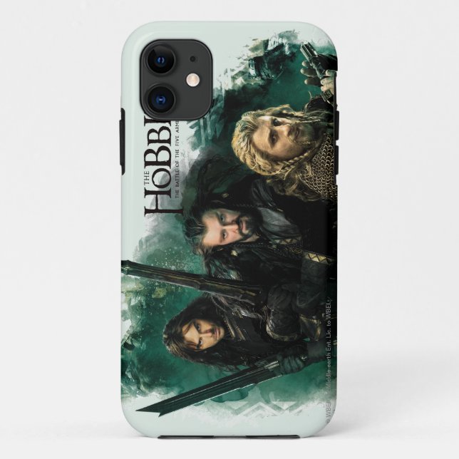 Coques Case-Mate iPhone Kili, THORIN OAKENSHIELD™, & Fili Graphic (Dos)