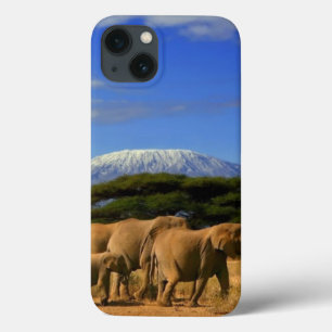 Etui iPhone Case-Mate Kilimanjaro et éléphants
