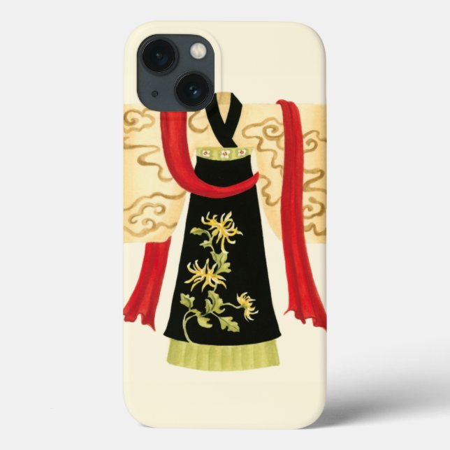 Coques Case-Mate iPhone Kimono japonais traditionnel avec imprimé floral (Verso)