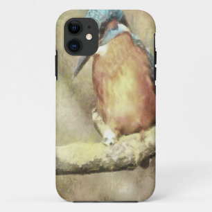 Coques Pour iPhone Kingfisher Étonnant En Aquarelle