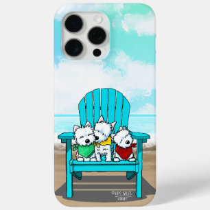 Coque Case-Mate iPhone KiniArt Beach Westies