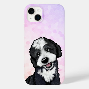 Coque Case-Mate iPhone KiniArt Bernadoodle