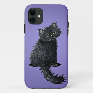 Case-Mate iPhone Case KiniArt Chat persan noir