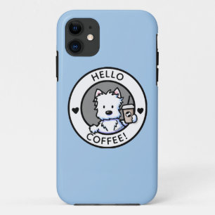 Case-Mate iPhone Case KiniArt Coffee Westie