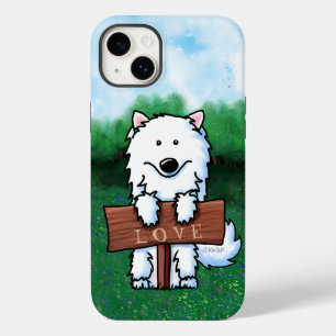 Coque Case-Mate iPhone KiniArt Samoyed