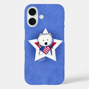 Coque Pour iPhone 16 KiniArt Star Speckled Westie