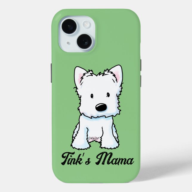 Coques Case-Mate iPhone KiniArt Westie (Verso)