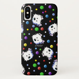 Case-Mate iPhone Case KiniArt Westie à pois