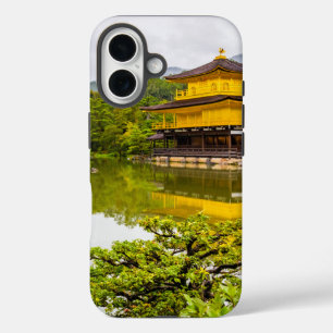 Coque Pour iPhone 16 Kinkaku-ji Ou Pavillon D'Or Et Étang, Kyoto