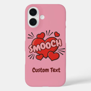Coque Pour iPhone 16 Kissing Comic Sound Effect
