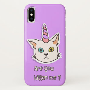 Case-Mate iPhone Case Kitten Coque-Mate à peine iPhone X