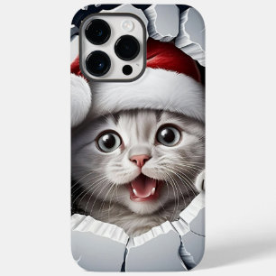 Coque Case-Mate iPhone Kitten de Noël 3D