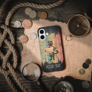Coque Pour iPhone 16 Kitty Buccaneer's Sunset Quest