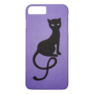 Coque Case-Mate Pour iPhone Kitty noir mauvais aimable gothique Purle