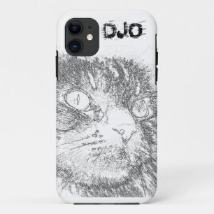Coque Case-Mate iPhone Kitty personnalisé font face au contour