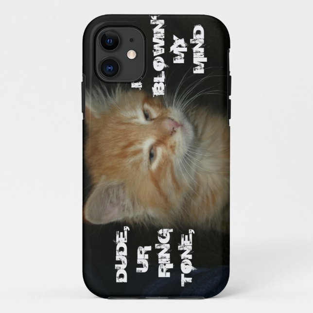 Coques Case-Mate iPhone Kitty "RINGTONE ITS BLOWIN' MY MIND" iPhone 5 Coqu (Dos)