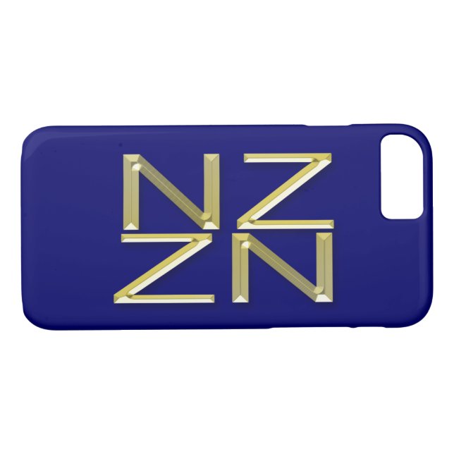 Coques Case-Mate iPhone Kiwi Nouvelle-Zélande Design Art Patriotique (Dos (Horizontal))