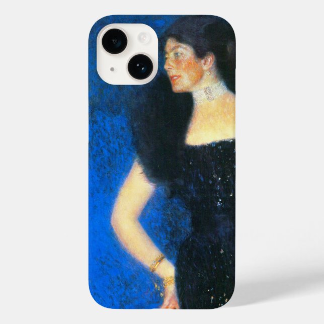 Coques Case-Mate iPhone Klimt Portrait du Rose von Rosthorn-Friedmann (Verso)