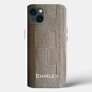Case-Mate iPhone Case Knit en patchwork en panier par Shirley Taylor