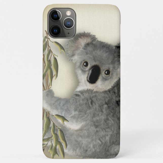 Coques Case-Mate iPhone Koala mignon (Dos)