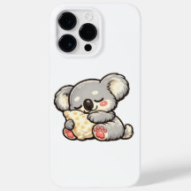 Koala Mignon Endormi avec Oreiller