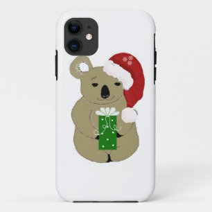 Coque iPhone 11 Koala Noël Ours