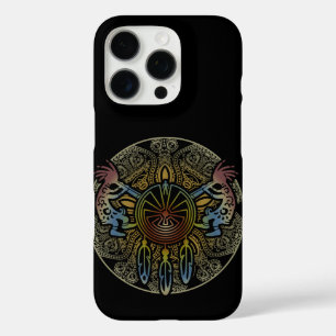 Coque iPhone 16 Pro Kokopelli Duo - Homme Dans Le Maze - Dreamcatcher