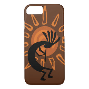 Case-Mate iPhone Case Kokopelli Sun Rustic Brown