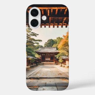 Coque Pour iPhone 16 Komorebi - The Sun-Drenched Temple