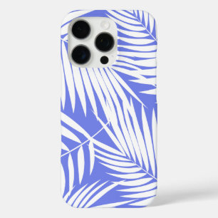 Coque iPhone 16 Pro Kona Palms Hawaiian Leaf Lavande Tropicale