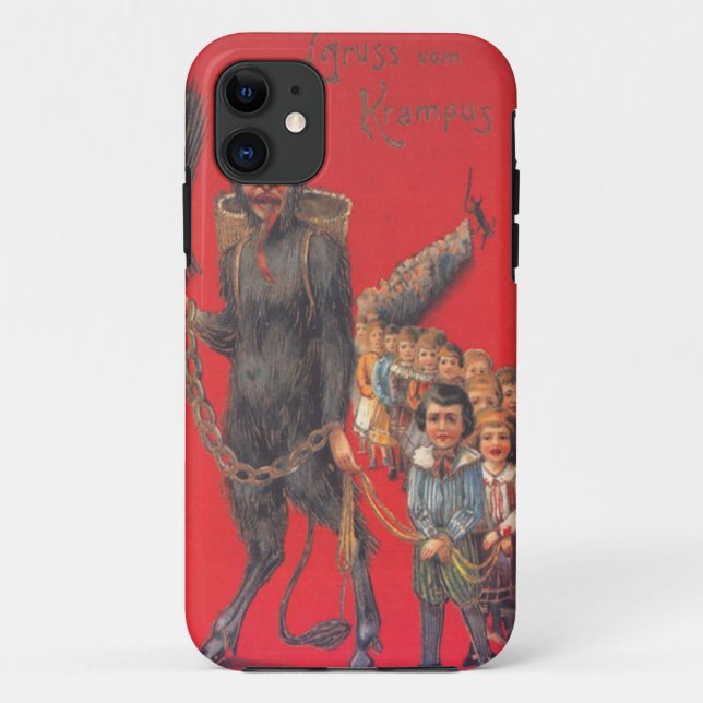 Coques Case-Mate iPhone Krampus Avec Les Mauvais Enfants (Dos)