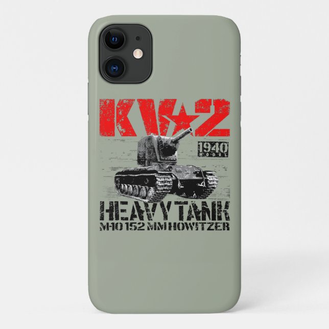 Coques Case-Mate iPhone KV-2 Char lourd soviétique (Dos)