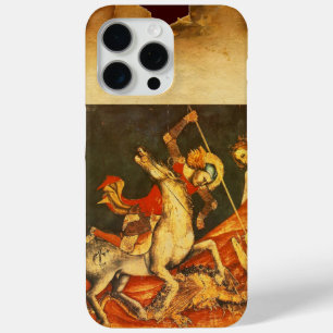 Coque iPhone 15 Pro Max La bataille de Saint George avec le Dragon