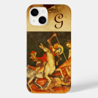 La bataille de Saint George avec le monogramme du