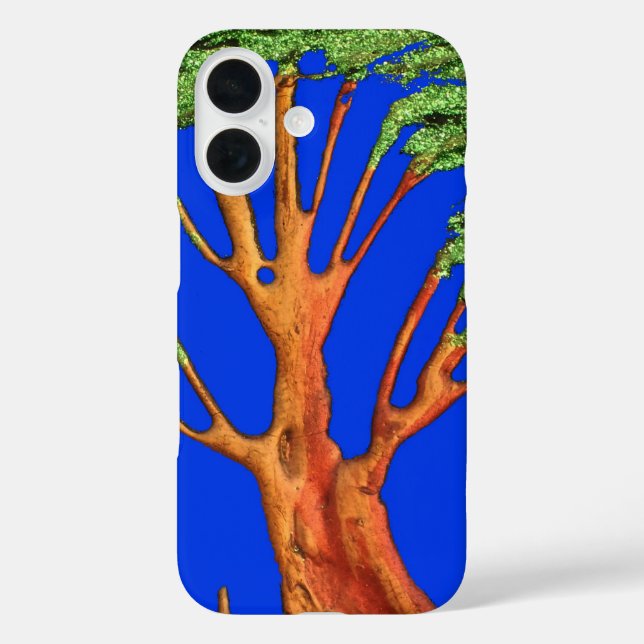 Coques Case-Mate iPhone La Beauté de l'Acacia d'Afrique | Sérénité bleue d (Verso)