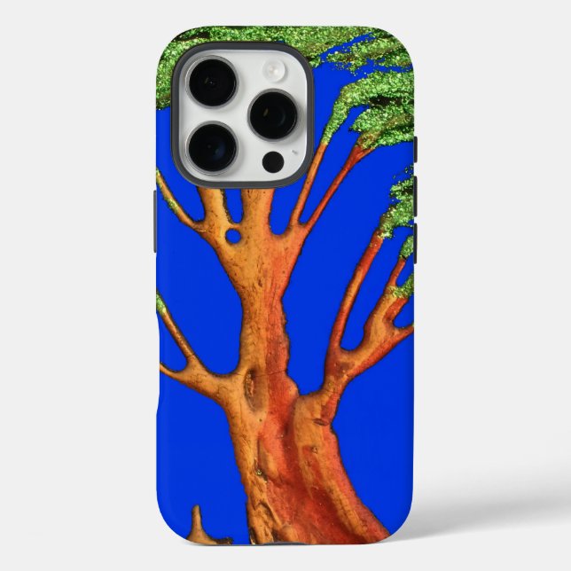 Coques Case-Mate iPhone La Beauté de l'Acacia d'Afrique | Sérénité bleue d (Verso)
