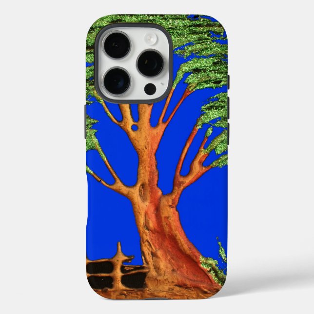 Coques Case-Mate iPhone La beauté de l'acacia en Afrique : Serengeti Seren (Verso)