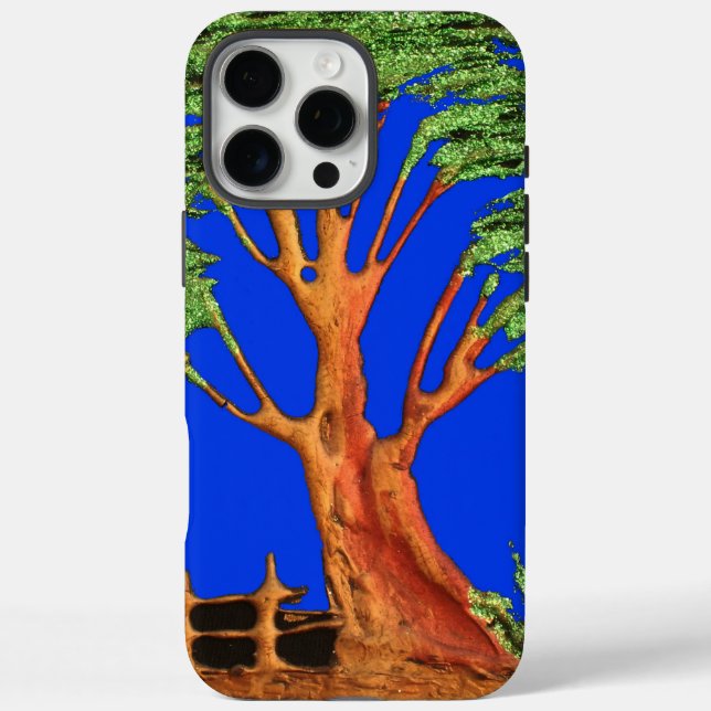 Coques Case-Mate iPhone La beauté de l'acacia en Afrique : Serengeti Seren (Verso)