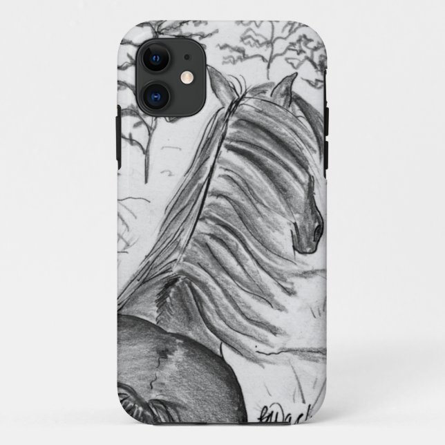 Coques Case-Mate iPhone La beauté des chevaux No.1 (Dos)