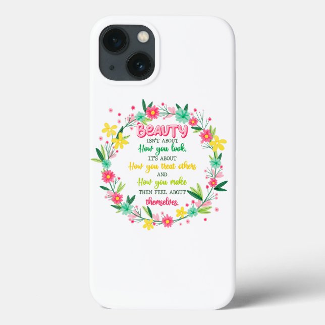 Coques Case-Mate iPhone La beauté n'est pas à propos de votre apparence (Verso)