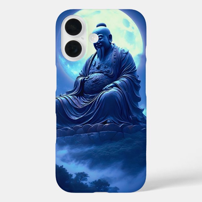 Coques Case-Mate iPhone La Bénédiction de la Lune sur la Statue Céleste (Verso)