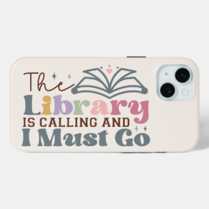Coque Case-Mate iPhone La bibliothèque appelle et je dois y aller