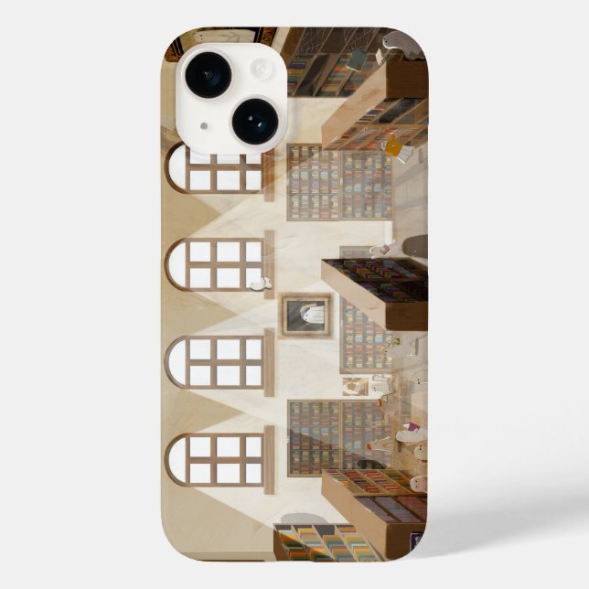 Coques Case-Mate iPhone La Bibliothèque Hantée (Verso)